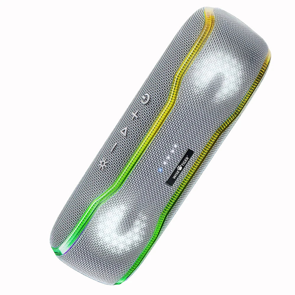 25W Portable Outdoor Bluetooth Speaker – IPX7 Waterproof, RGB Lights, 24H Playtime