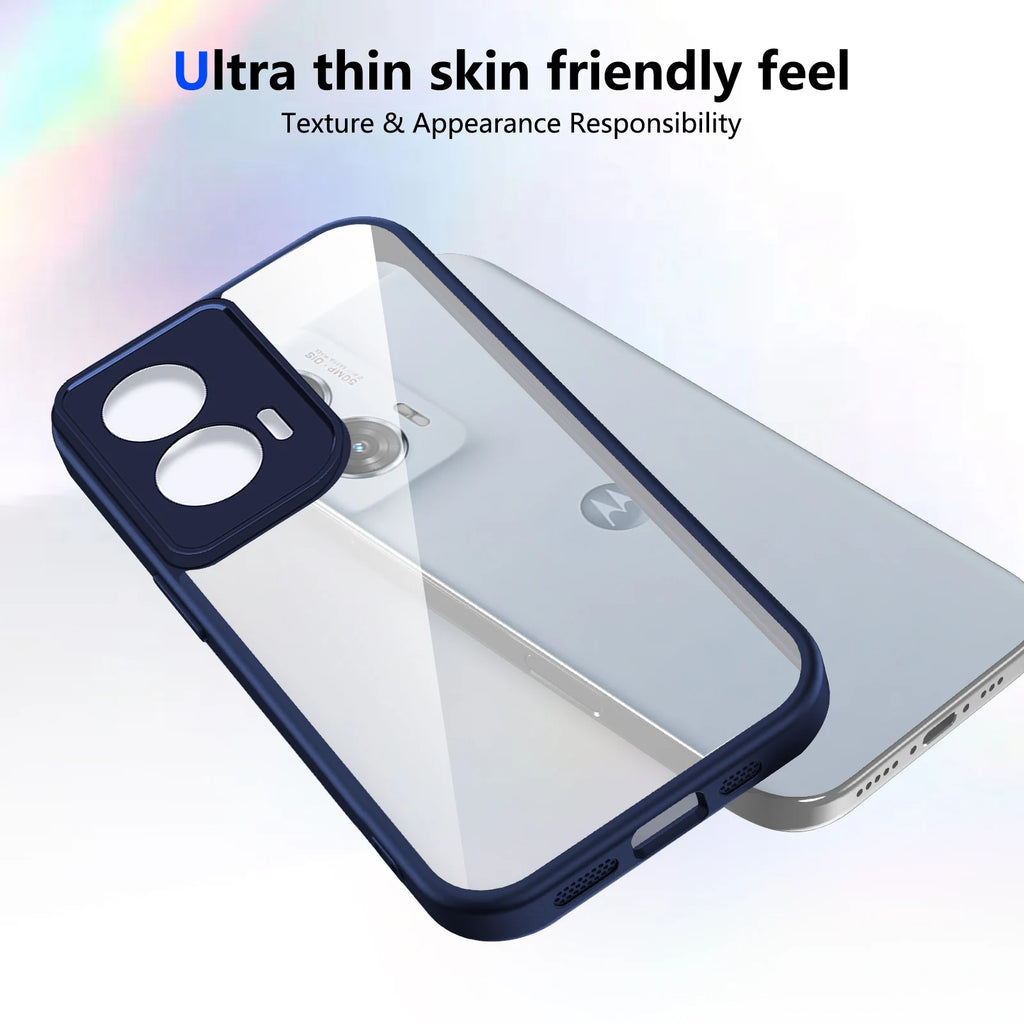 Motorola Moto G Series Airbag Shockproof Case – Clear TPU, Drop Protection