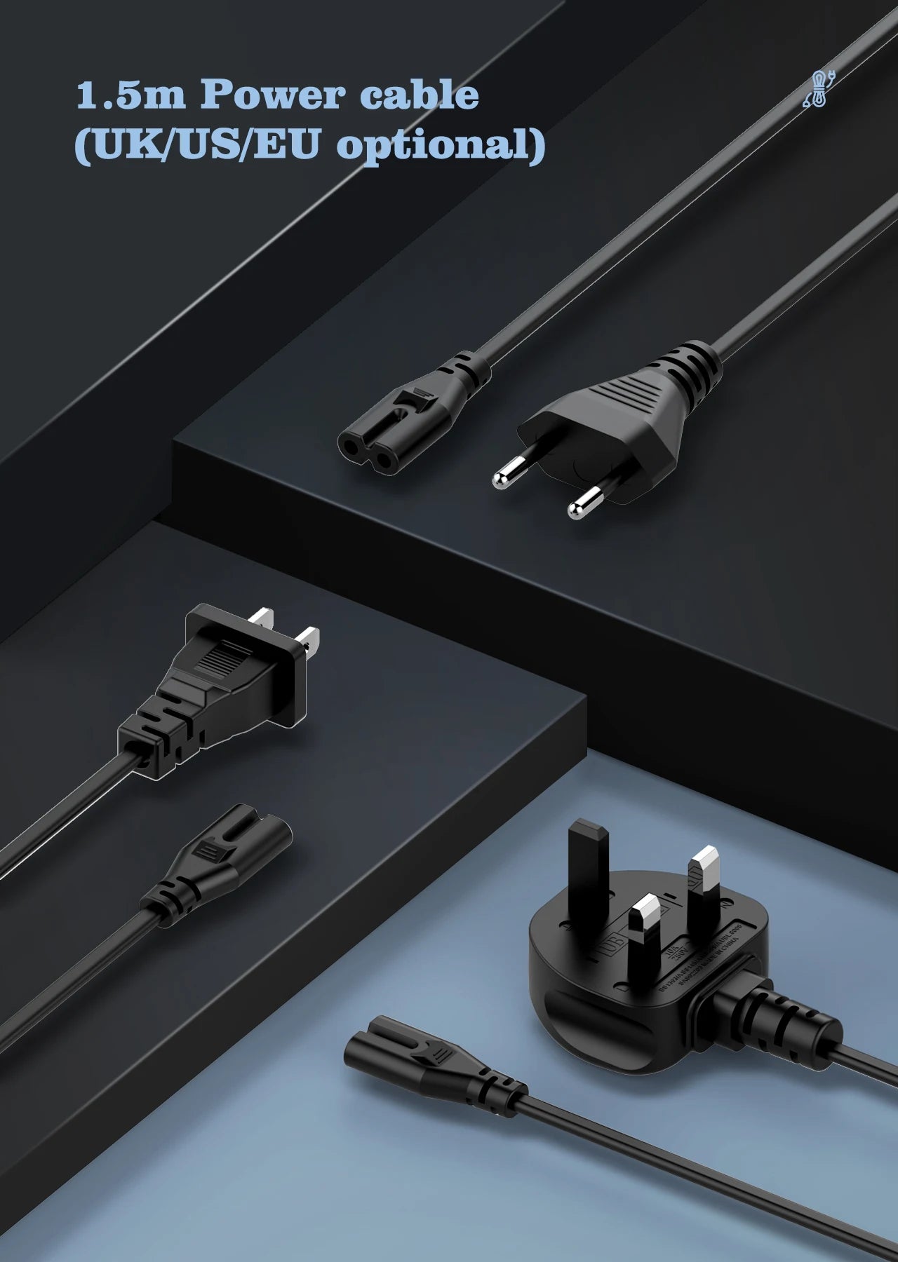 LDNIO 65W GaN 4-Port Fast Charger | USB-C & USB-A | US, UK & EU Plug