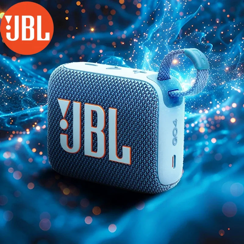 JBL GO 4 Mini Portable Bluetooth Speaker – IP67 Waterproof, 7H Playtime, Pure Bass