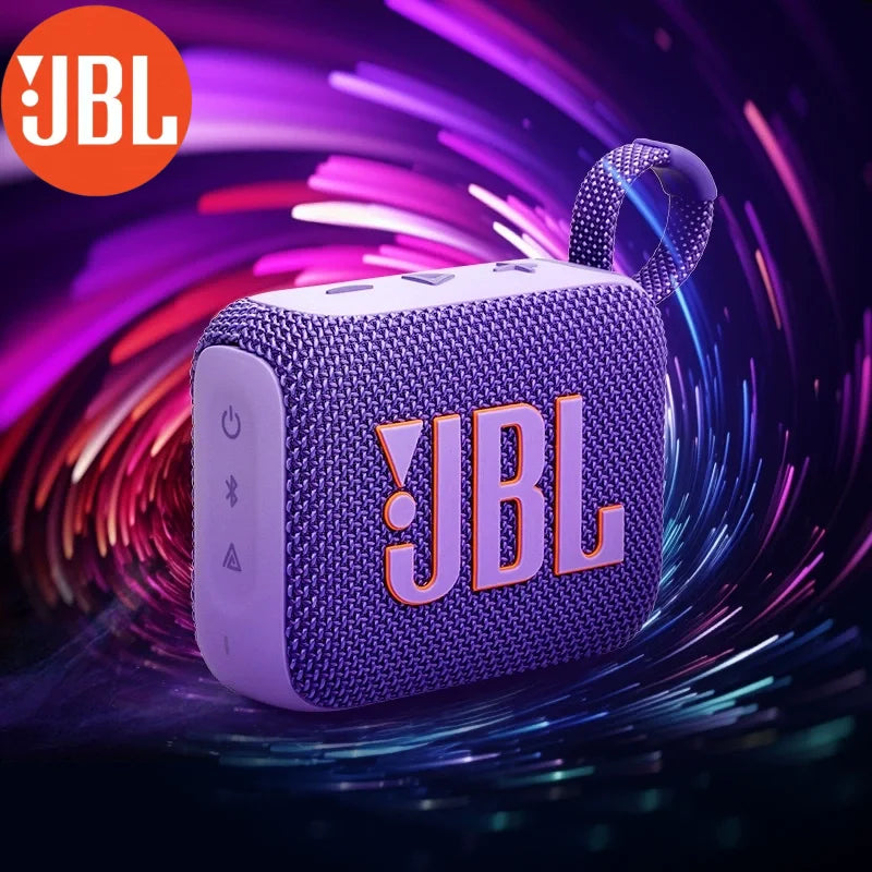 JBL GO 4 Mini Portable Bluetooth Speaker – IP67 Waterproof, 7H Playtime, Pure Bass