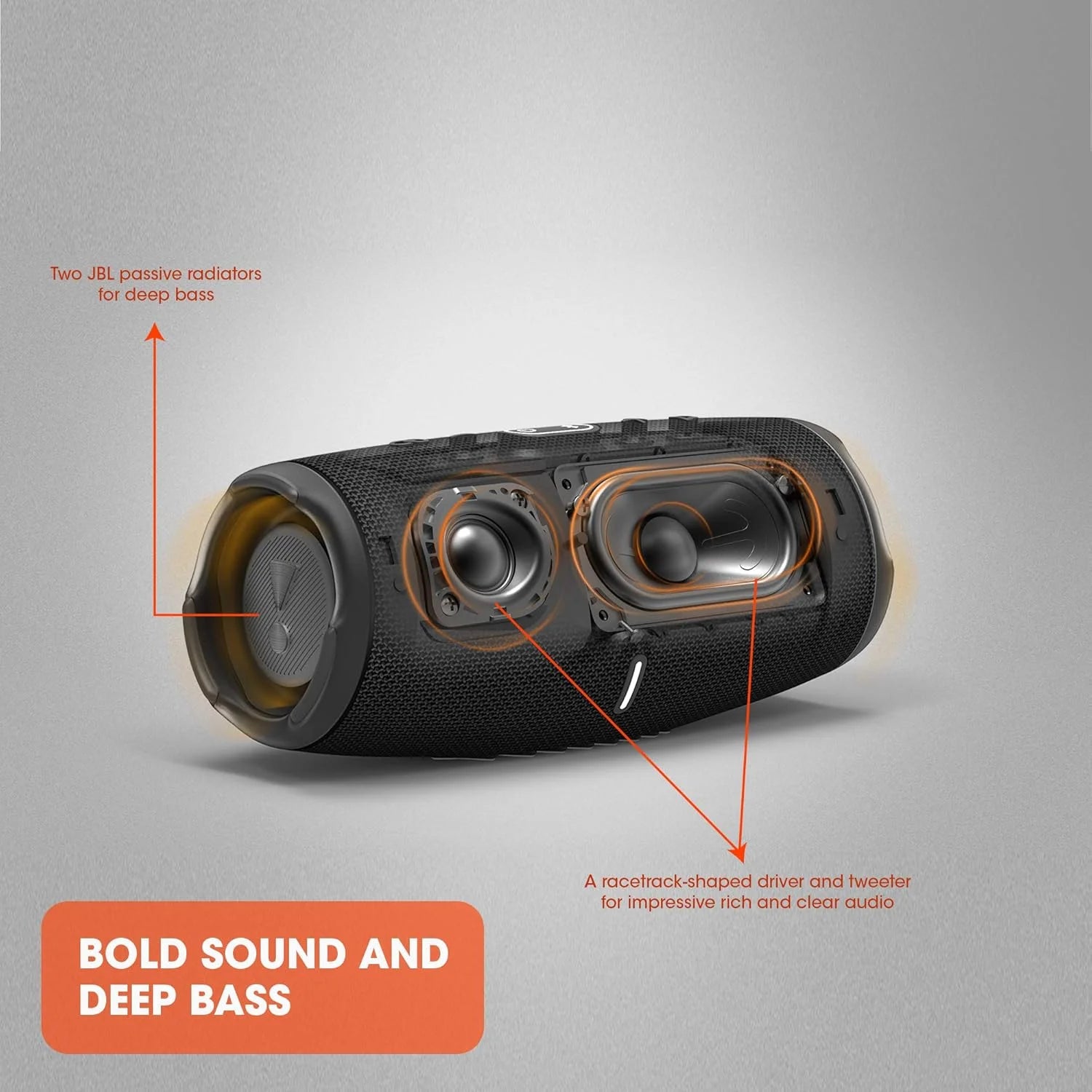 JBL Charge 5 Portable Bluetooth Speaker – IP67 Waterproof, 20H Playtime, Powerbank