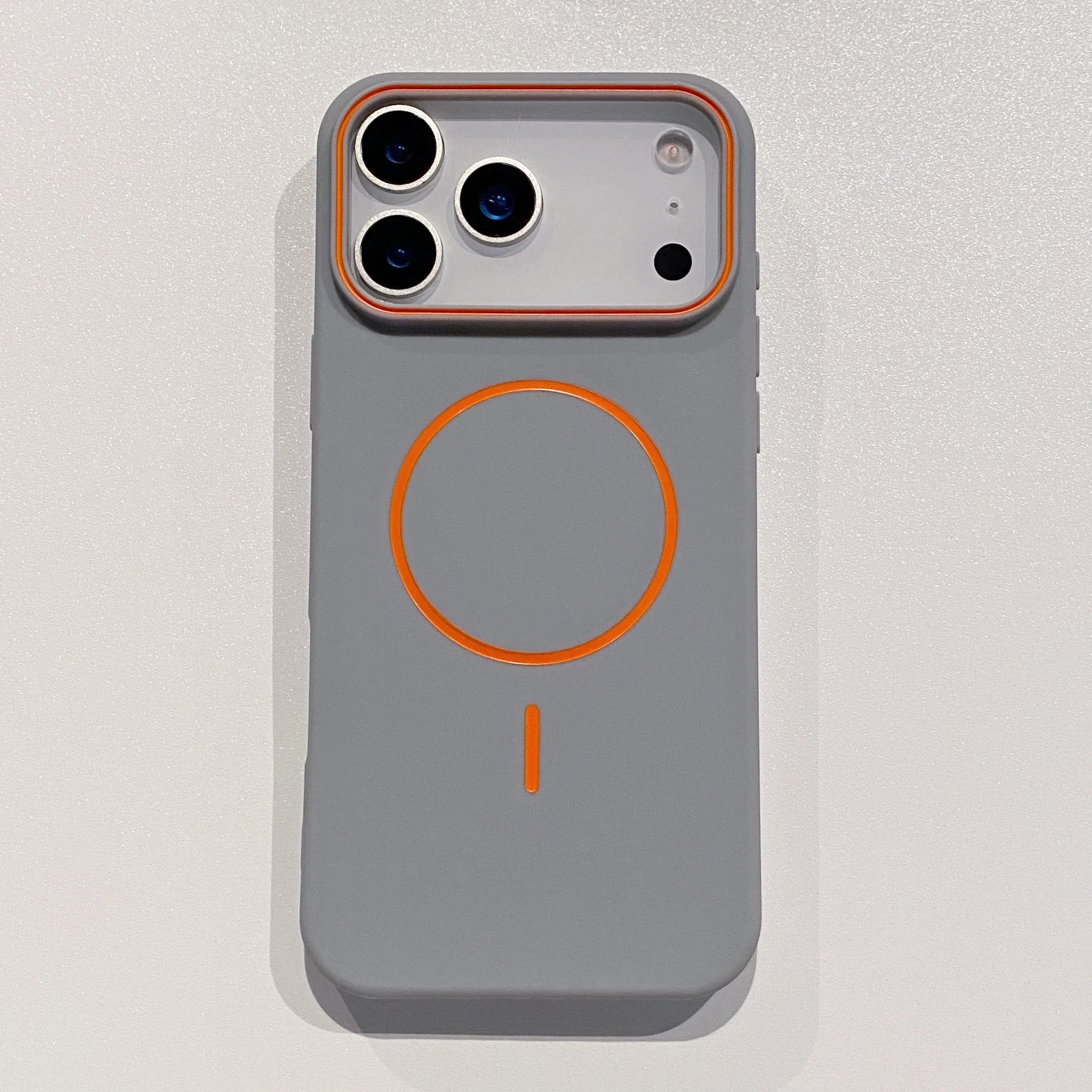 Slim Magnetic Matte iPhone Case — MagSafe Compatible Soft Cover