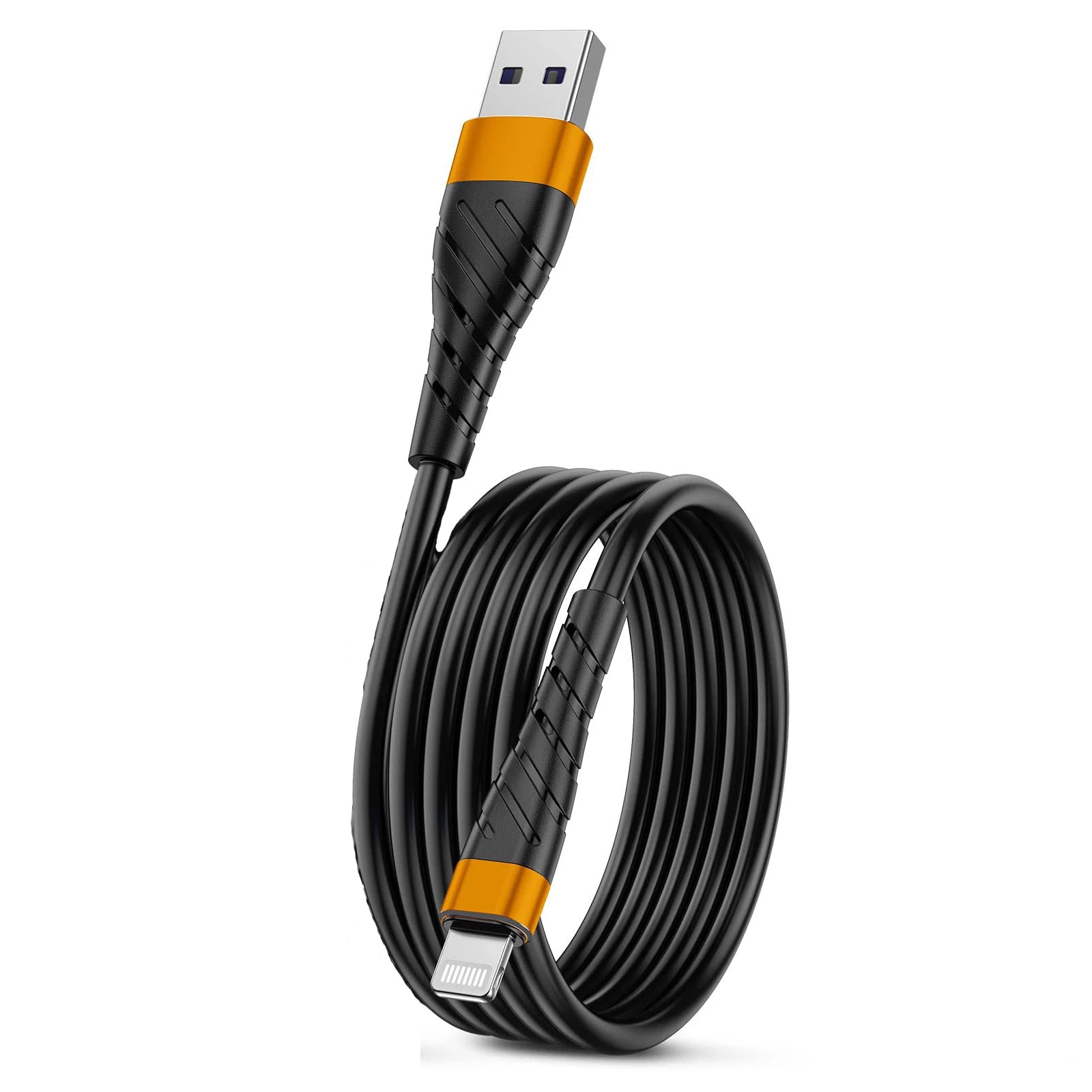 3A Fast Charging Lightning Cable for iPhone & iPad | Nylon Braided