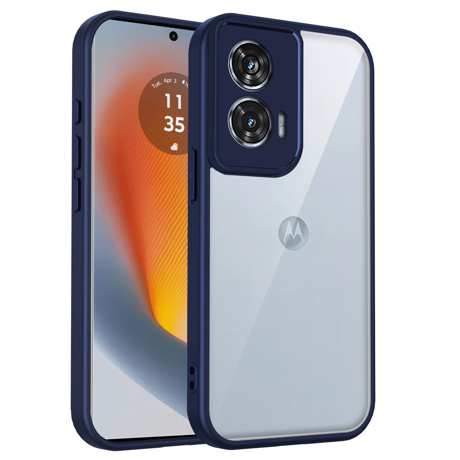 Motorola Moto G Series Airbag Shockproof Case – Clear TPU, Drop Protection