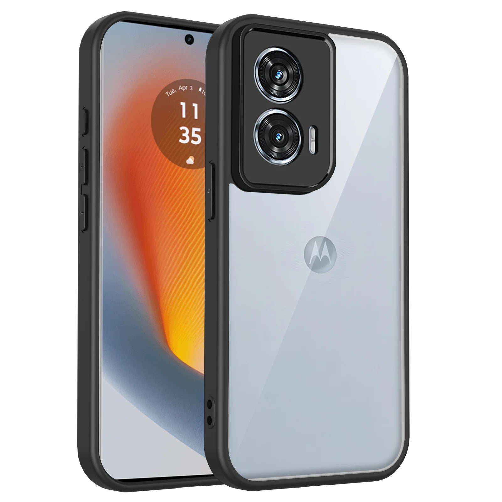 Motorola Moto G Series Airbag Shockproof Case – Clear TPU, Drop Protection