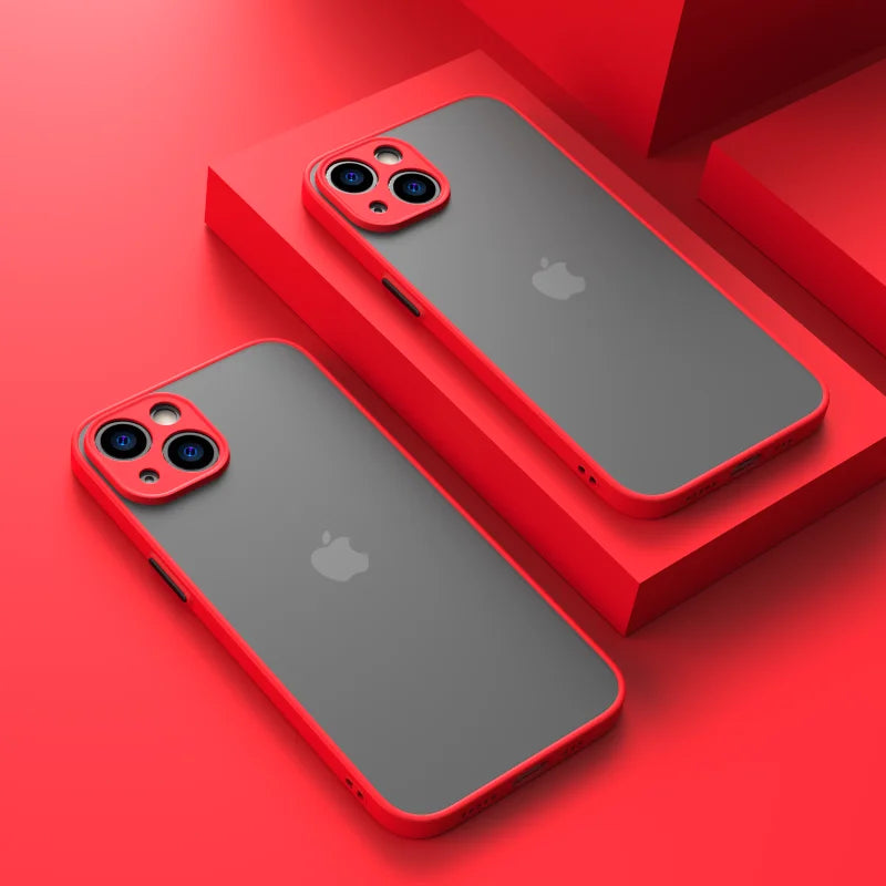 Armor Bumper Shockproof iPhone Case | Silicone & Hard Cover