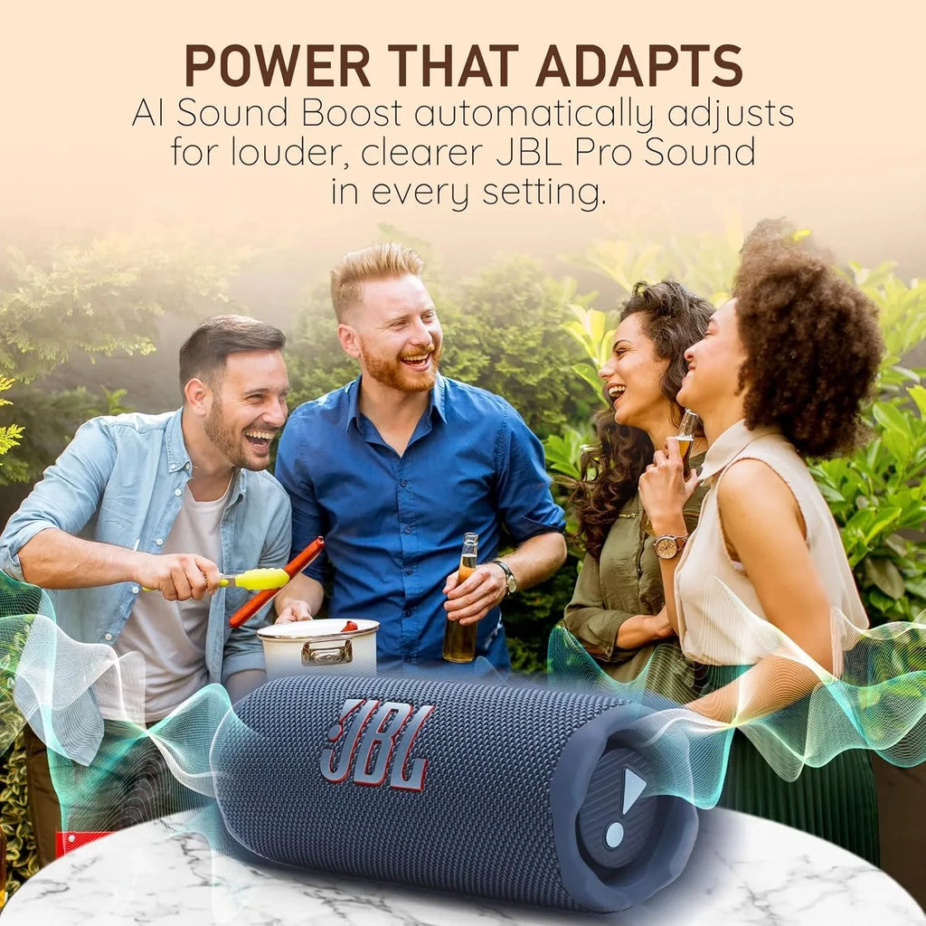 JBL Flip 7 Portable Bluetooth Speaker – IP68 Waterproof, 14H Playtime, Stereo Bass