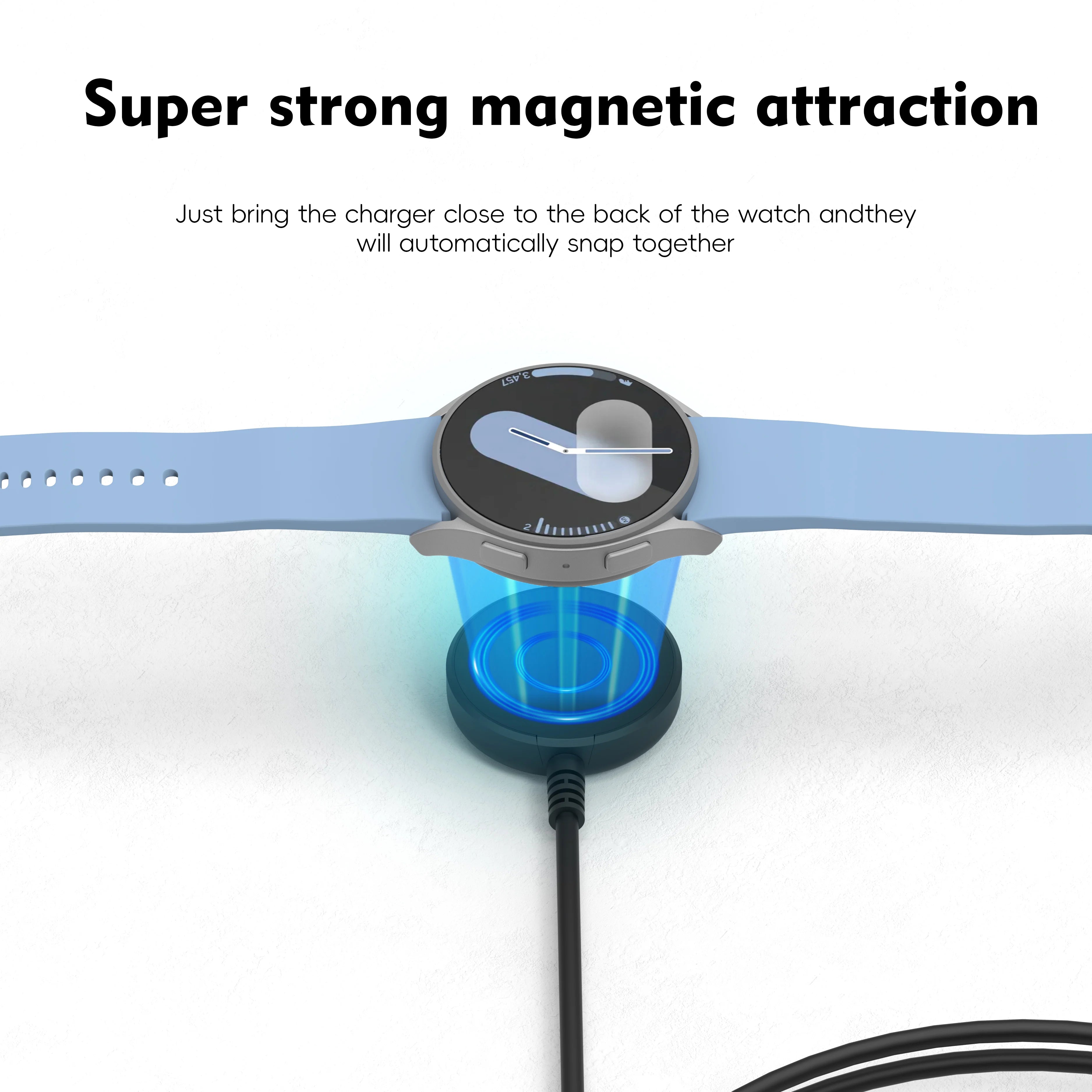 Samsung Galaxy Watch Magnetic Wireless Charger — USB-A & USB-C