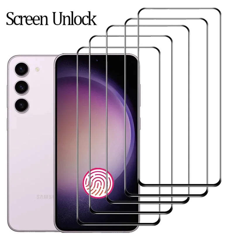 Samsung Galaxy Screen Protector – 9H Tempered Glass, Anti-Scratch, S20 to S26 Series