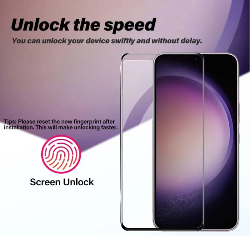 Samsung Galaxy Screen Protector – 9H Tempered Glass, Anti-Scratch, S20 to S26 Series