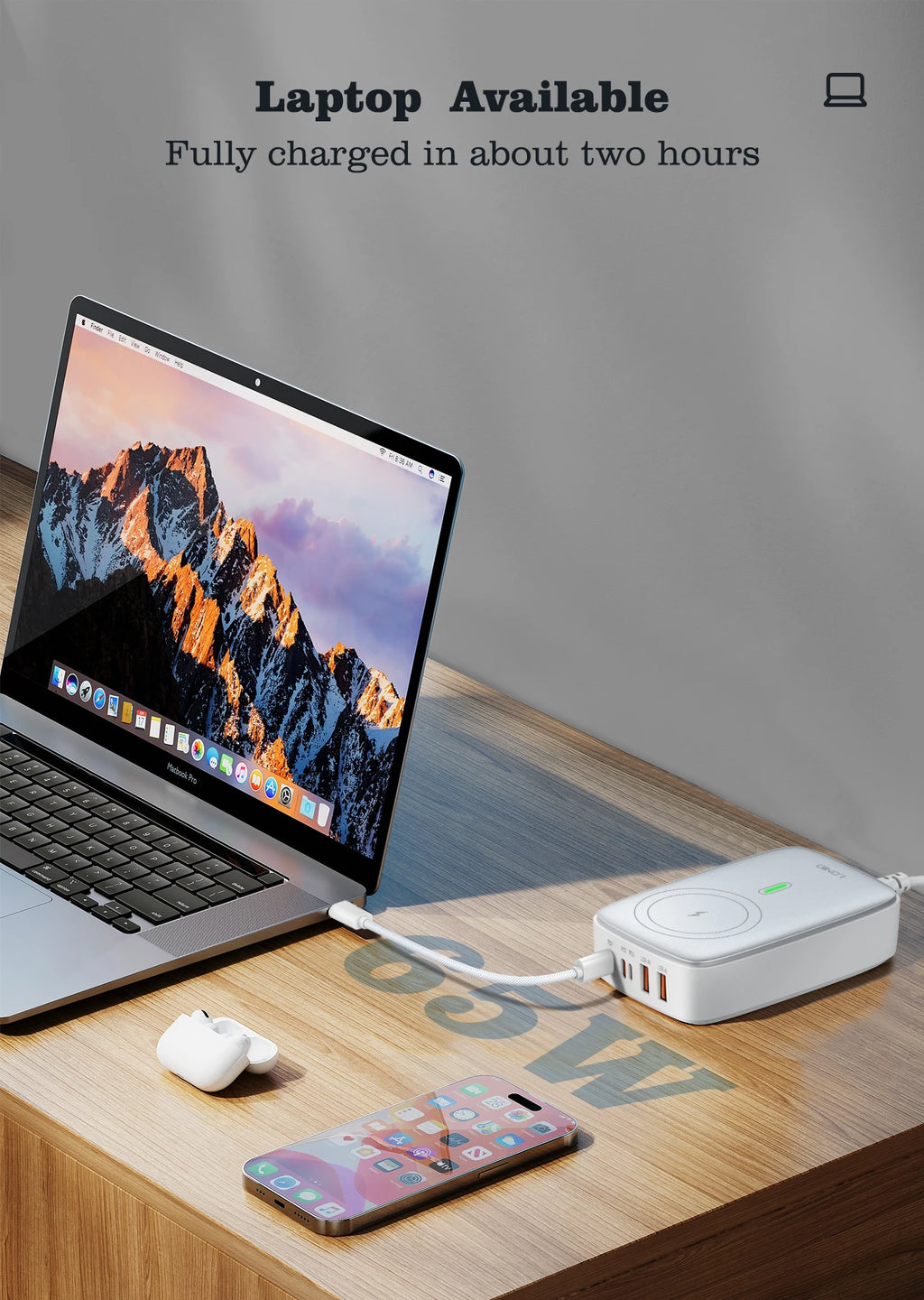 LDNIO 65W GaN 4-Port Fast Charger | USB-C & USB-A | US, UK & EU Plug