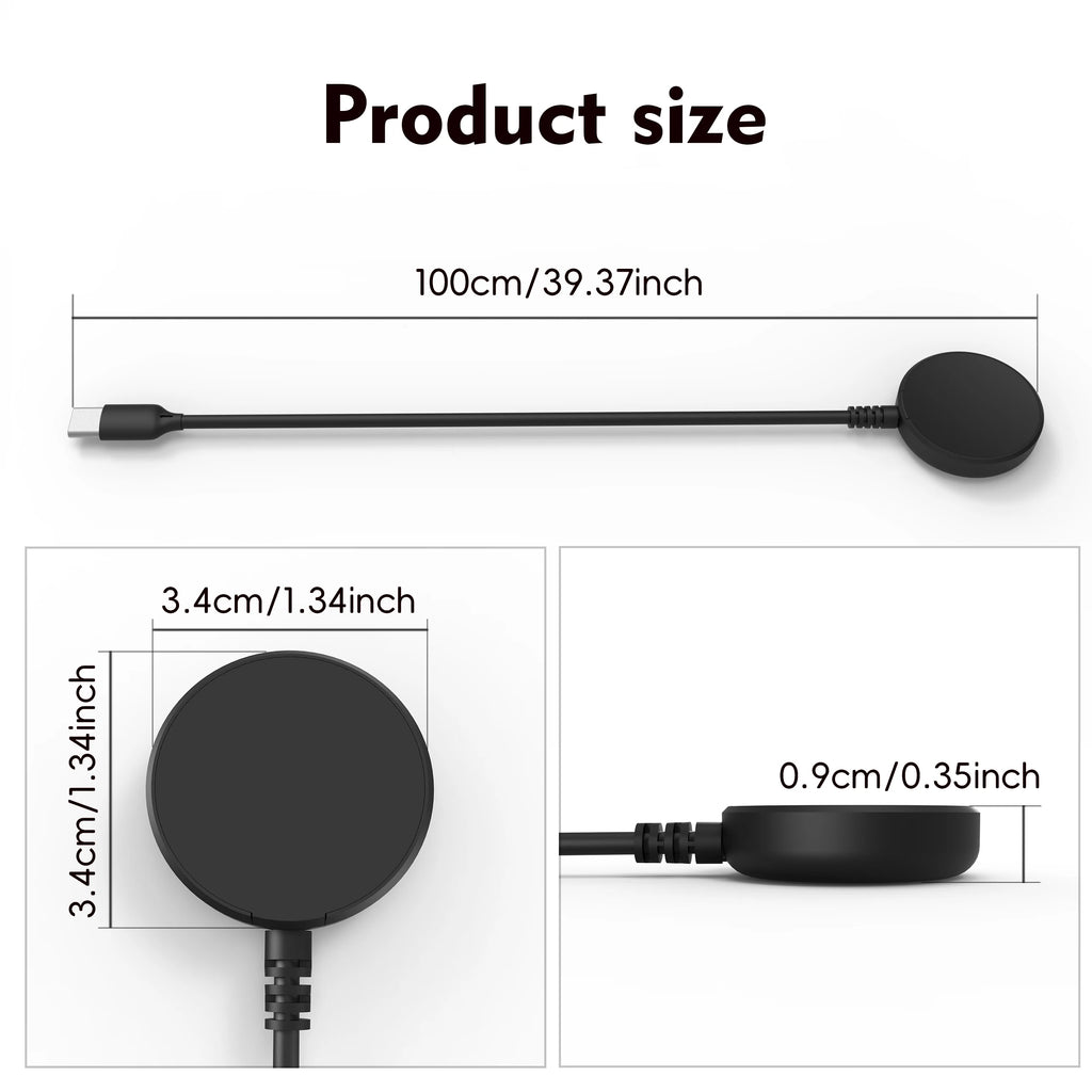 Samsung Galaxy Watch Magnetic Wireless Charger — USB-A & USB-C