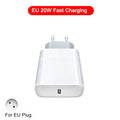 20W USB-C Fast Charger for iPhone 14 / 13 / 12 / 11 / X Series