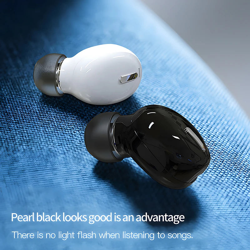 Wireless Bluetooth Earbuds – Single In-Ear Headset with Mic