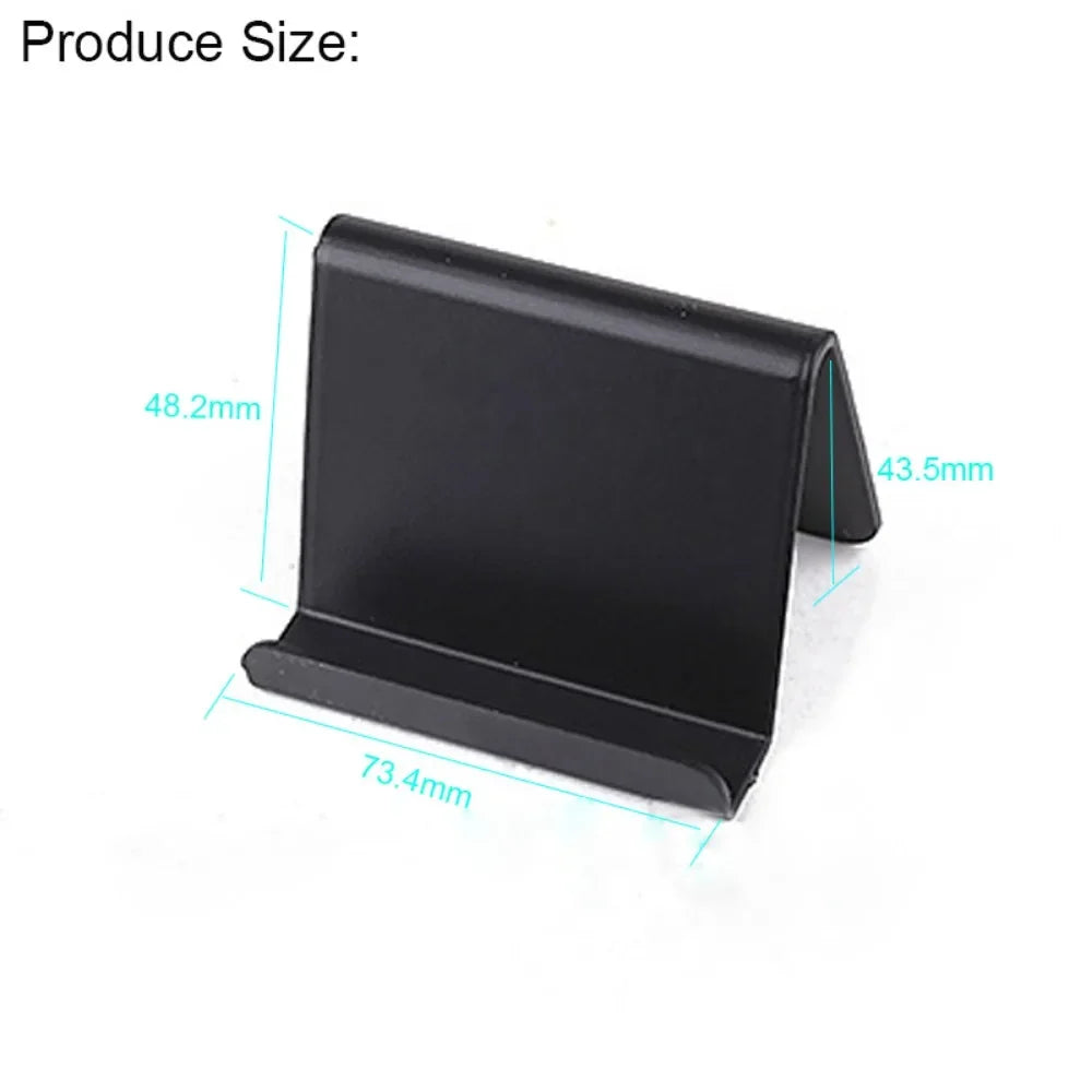 Mini Desktop Phone Stand — Portable Candy Color Desk Holder for Smartphones
