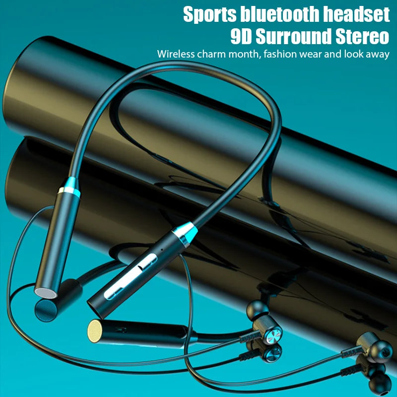 Magnetic Neckband Bluetooth Earphones – ANC, IPX5, 8H Playtime