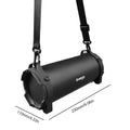 Portable Bluetooth Boombox Speaker — 8W, FM Radio, AUX & TF Card, 5-Hour Playtime