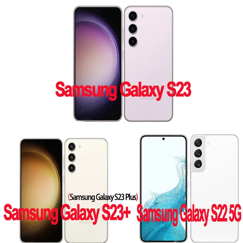 Samsung Galaxy Screen Protector – 9H Tempered Glass, Anti-Scratch, S20 to S26 Series