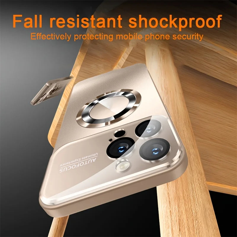 Slim PC+TPU iPhone Case | Anti-Scratch Shockproof Cover for iPhone 11–17 Series