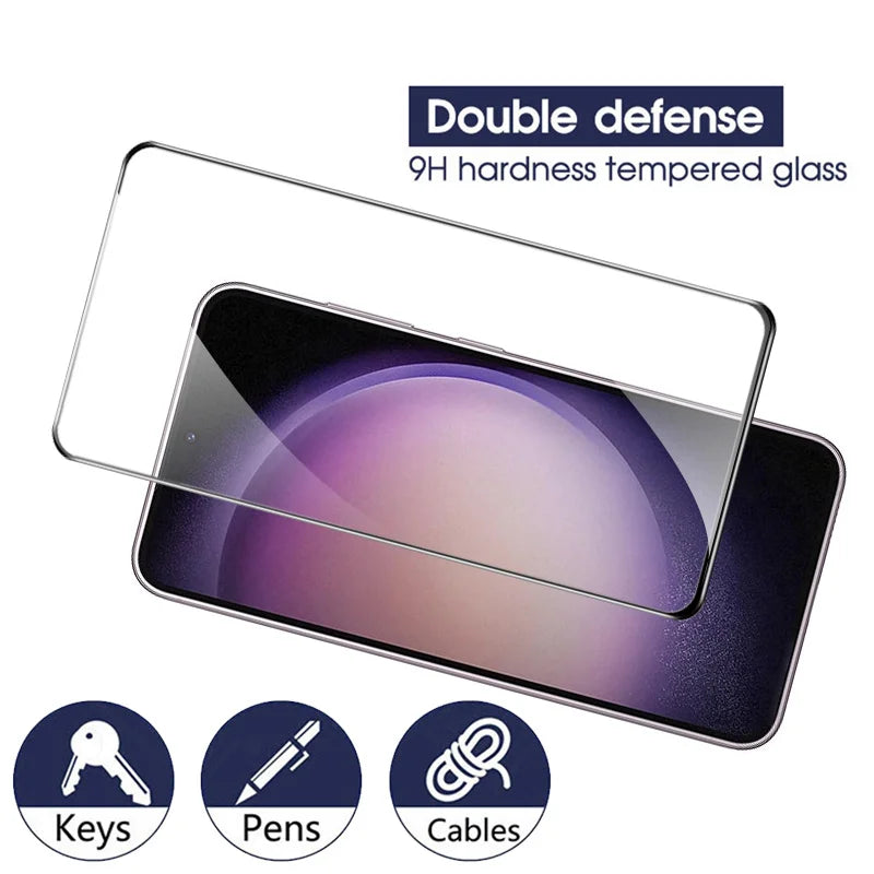 Samsung Galaxy Screen Protector – 9H Tempered Glass, Anti-Scratch, S20 to S26 Series