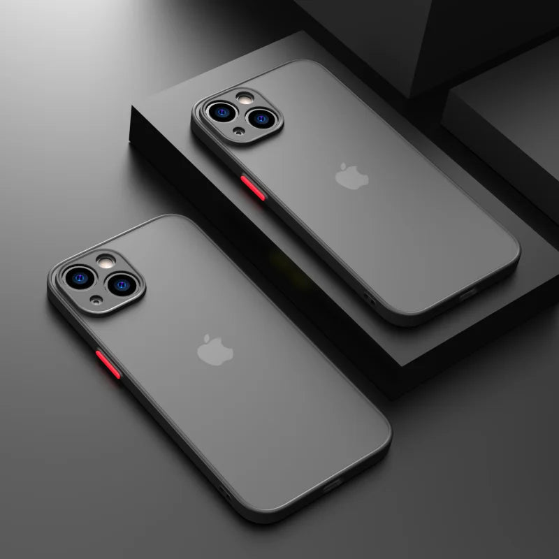 Armor Bumper Shockproof iPhone Case | Silicone & Hard Cover