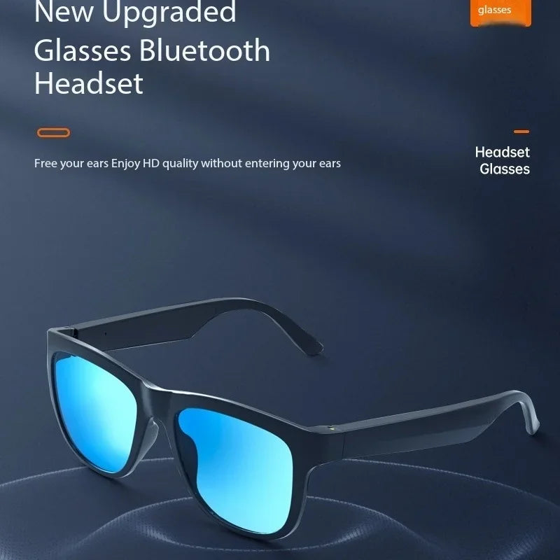 Bluetooth Sunglasses with Built-In Earphones – Wireless Sport Audio Glasses