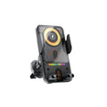 15W Auto-Clamping Wireless Car Charger — One-Button Mount & Release