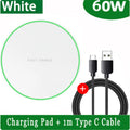 60W Fast Wireless Charging Pad — Universal, Slim & Case-Friendly