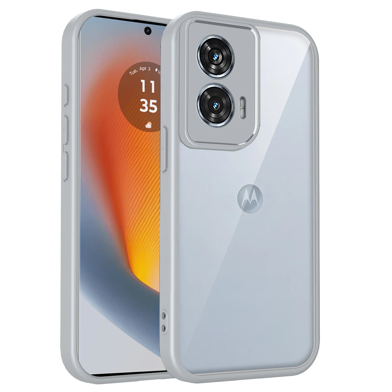 Motorola Moto G Series Airbag Shockproof Case – Clear TPU, Drop Protection